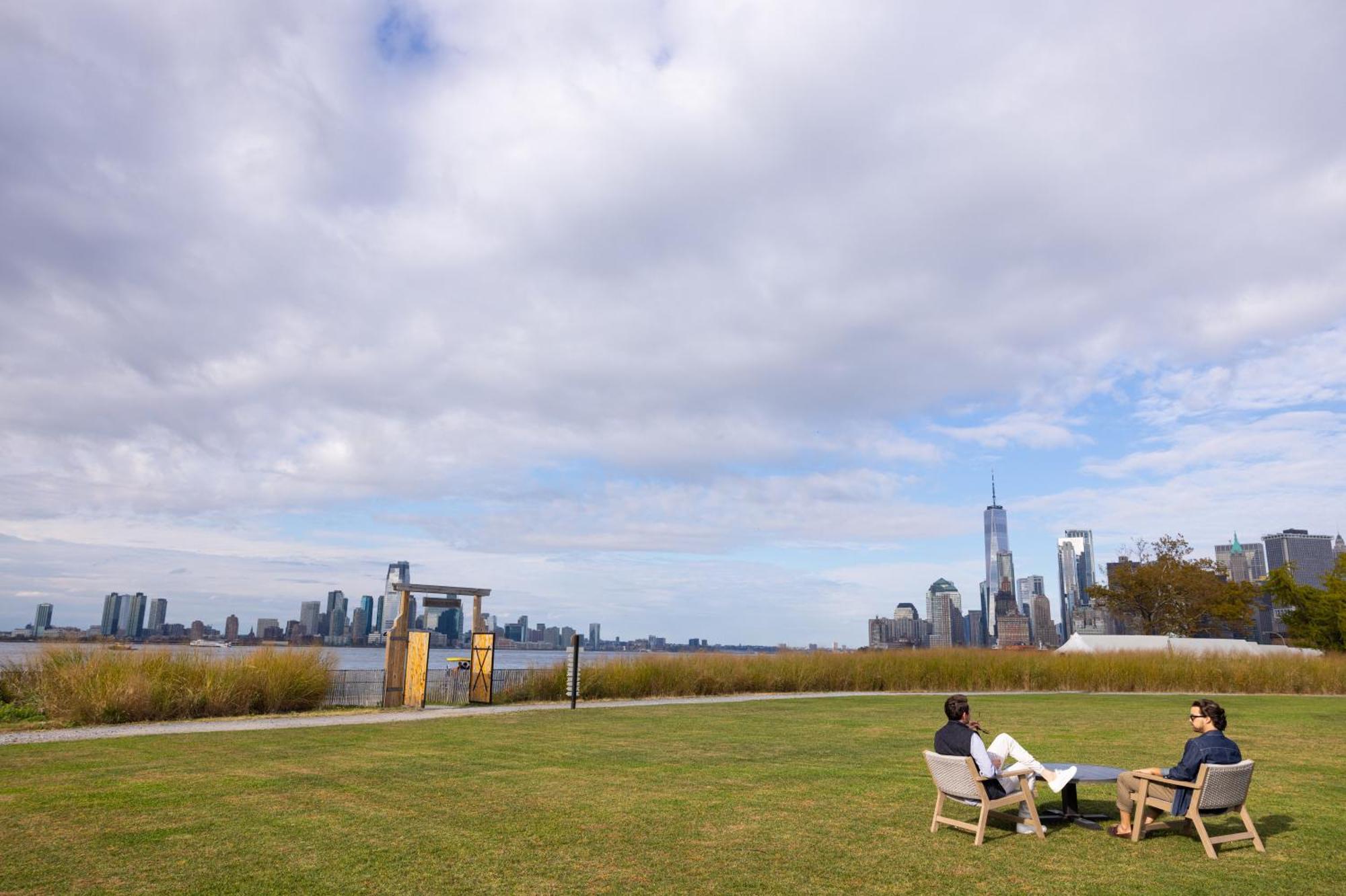 Collective Retreats Governors Island Campsite New York